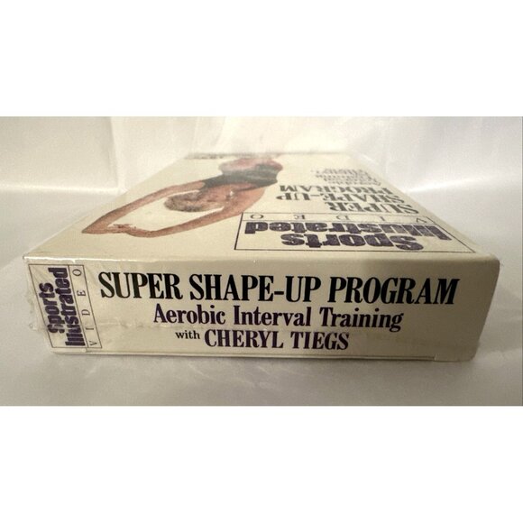 Sports Illustrated Super Shape Up Program VHS SEALED Watermarks HBO Cheryl Tiegs - Picture 5 of 5